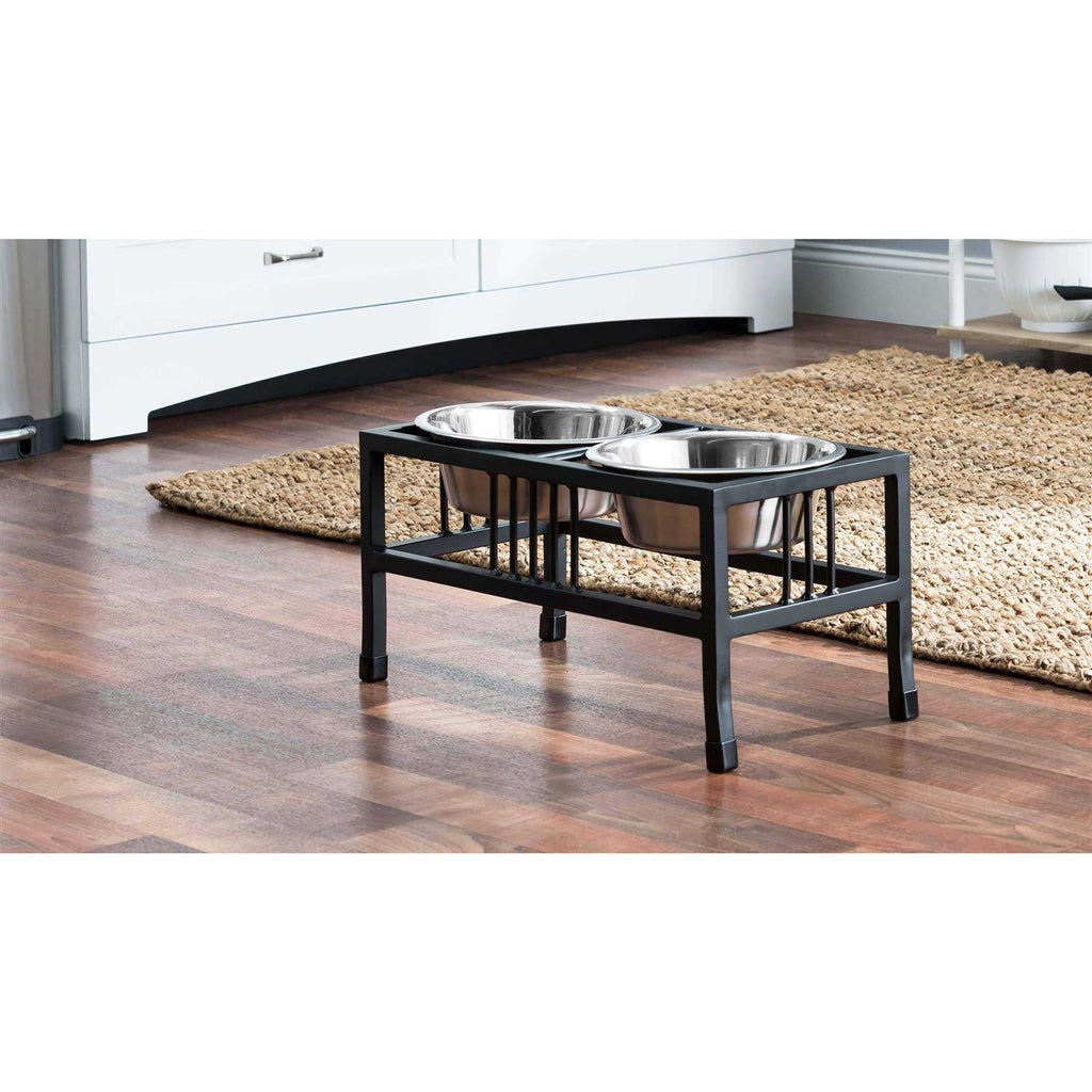 Double Raised Dog Bowl E91073