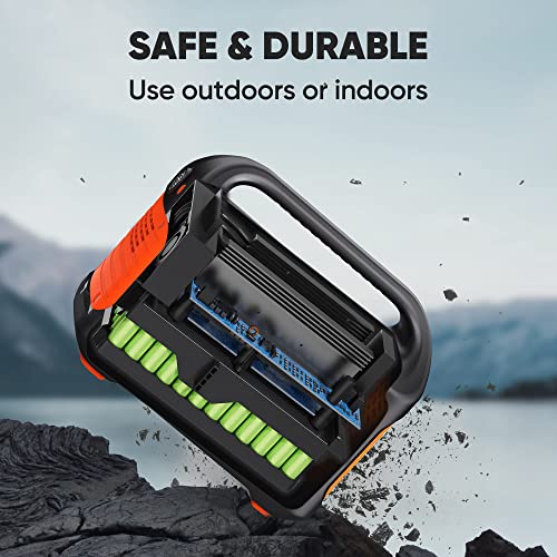 518Wh Portable Lithium Power Station with 110V/500W AC Outlet B881243