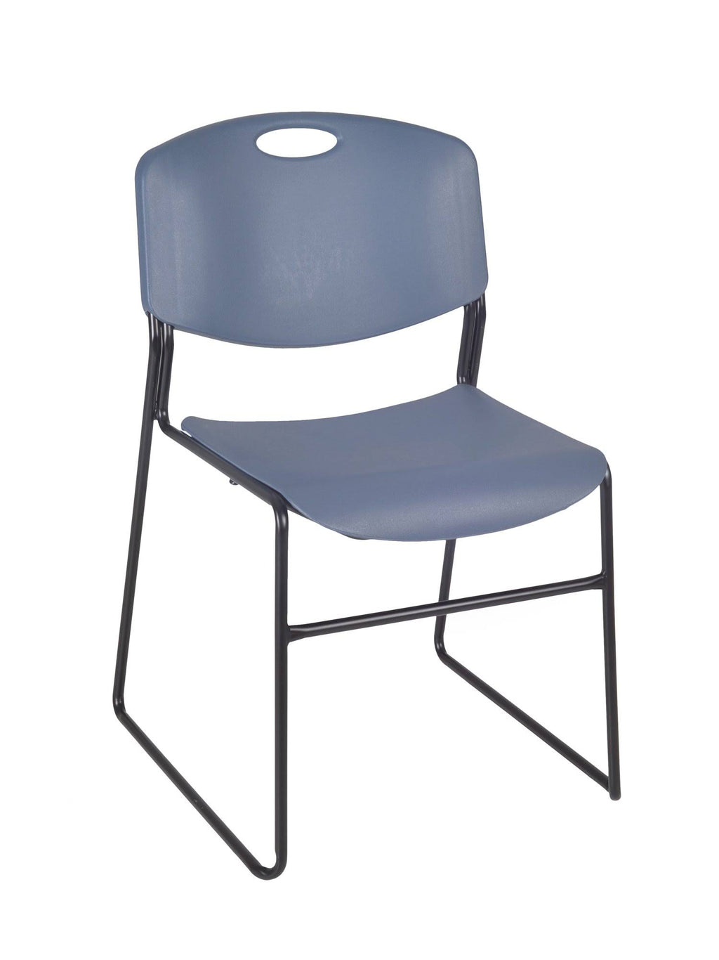 48x22 Square Breakroom Table with 4 Stack Chairs K713963