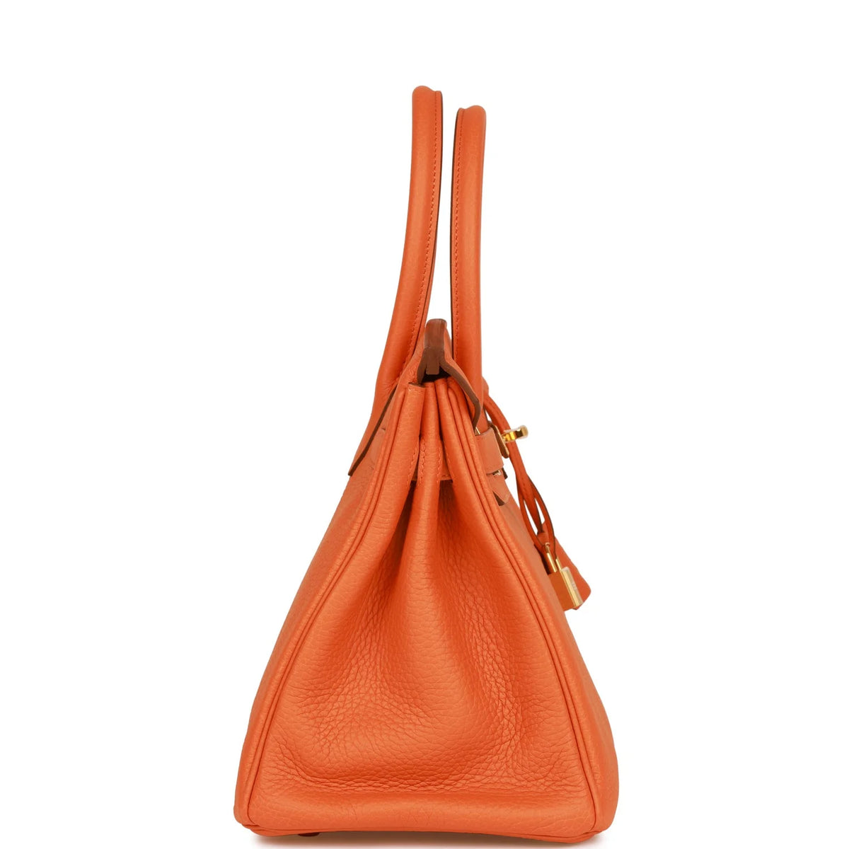 Orange Clemence Leather Handbag N762156