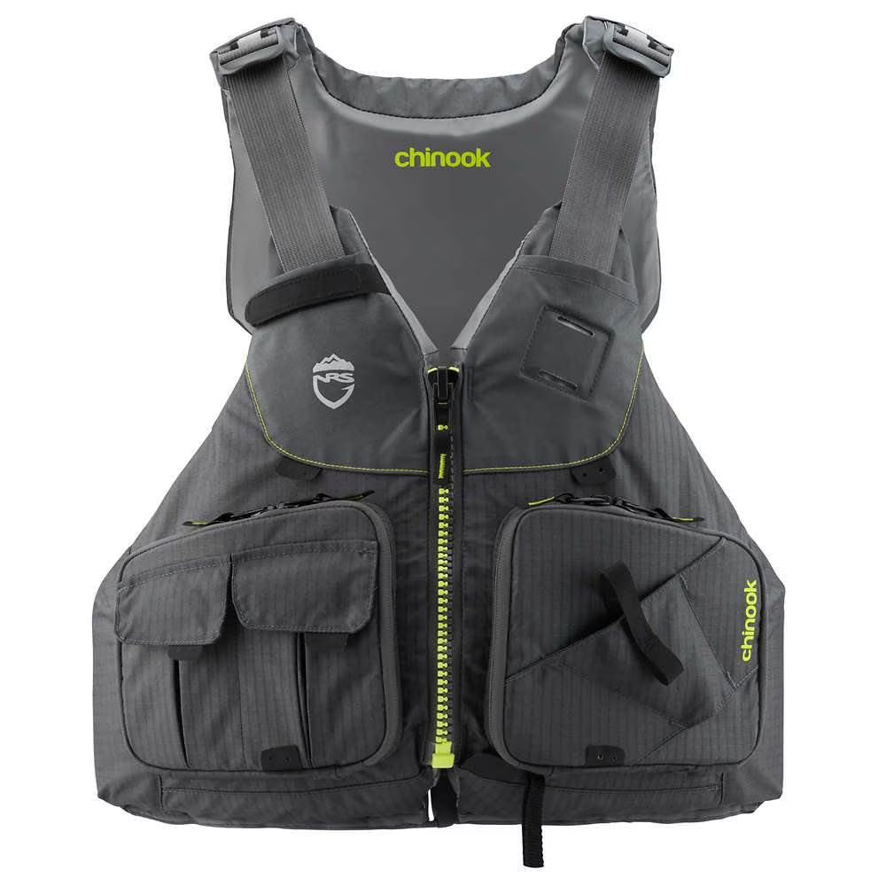Charcoal Large/XL Fishing Kayak Lifejacket S198