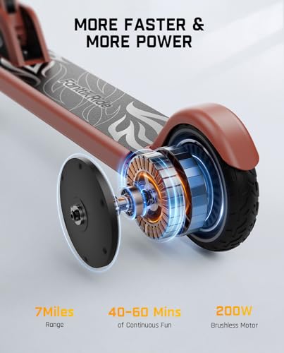 Electric Scooter for Kids, Height Adjustable and Foldable R668970