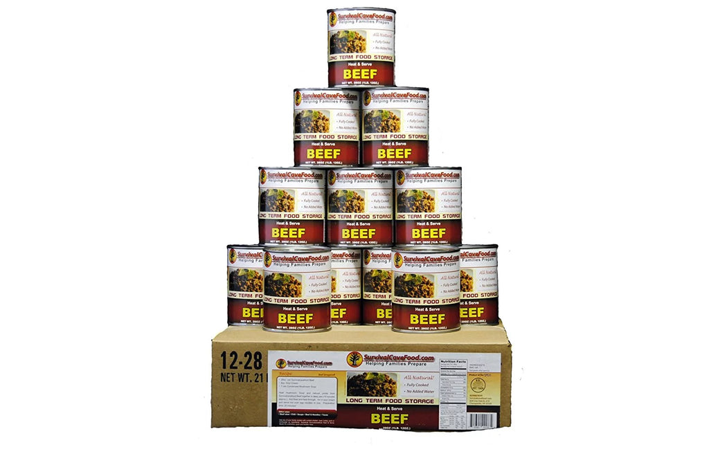 Canned Beef 28 oz 12 cans F42196