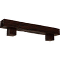 Faux Wood Fireplace Mantel Kit with Corbels X2934