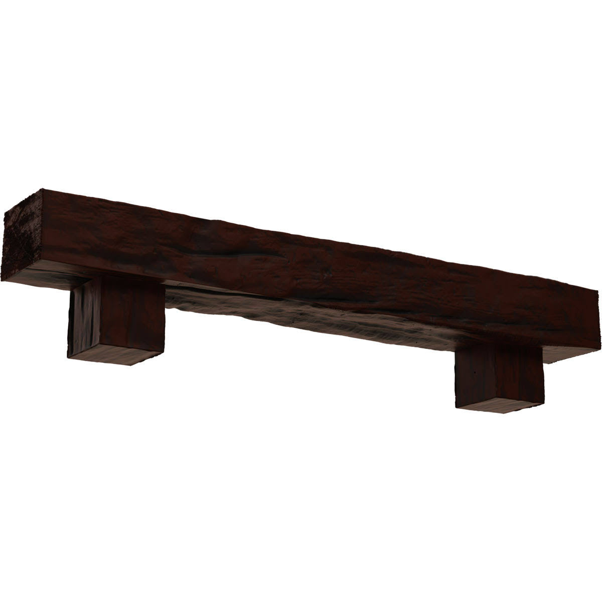 Faux Wood Fireplace Mantel Kit with Corbels X2934