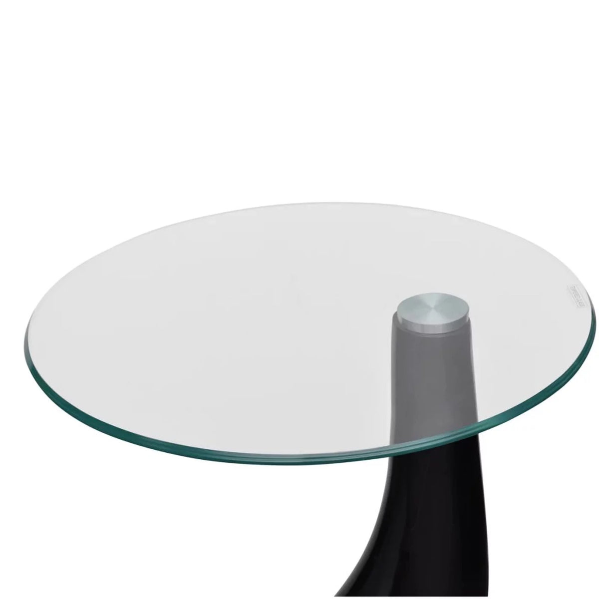 Set of 2 Round Glass Top Coffee Table P32917