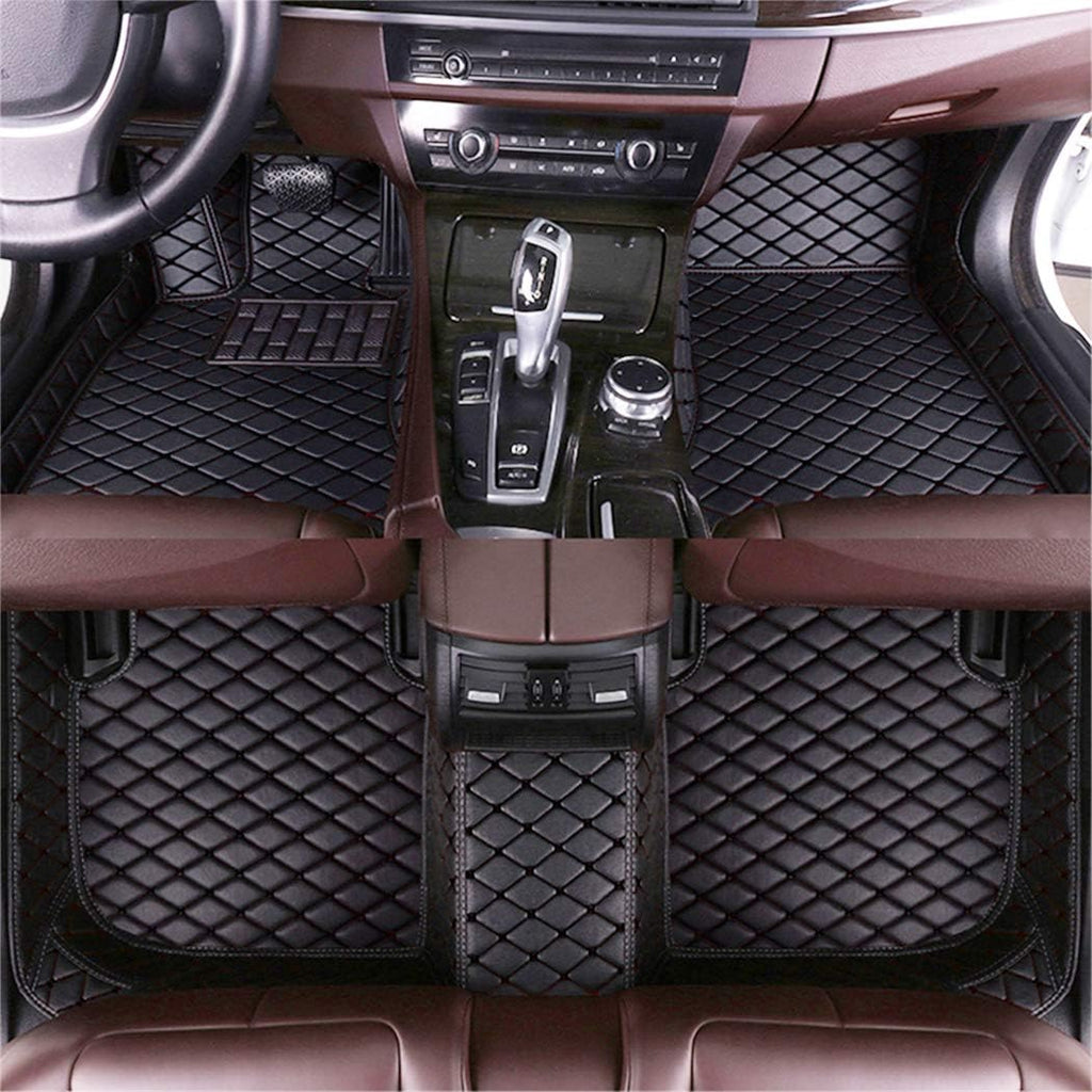 Black Red Car Floor Mats S561