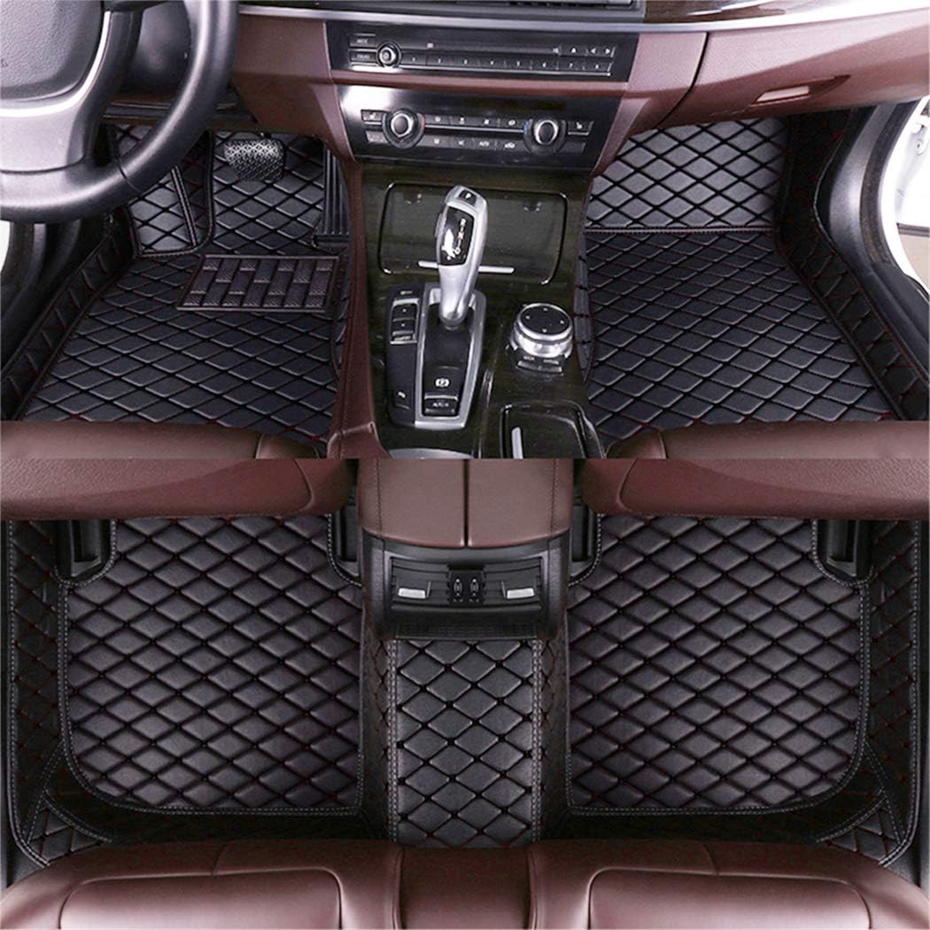Black Red Car Floor Mats S561