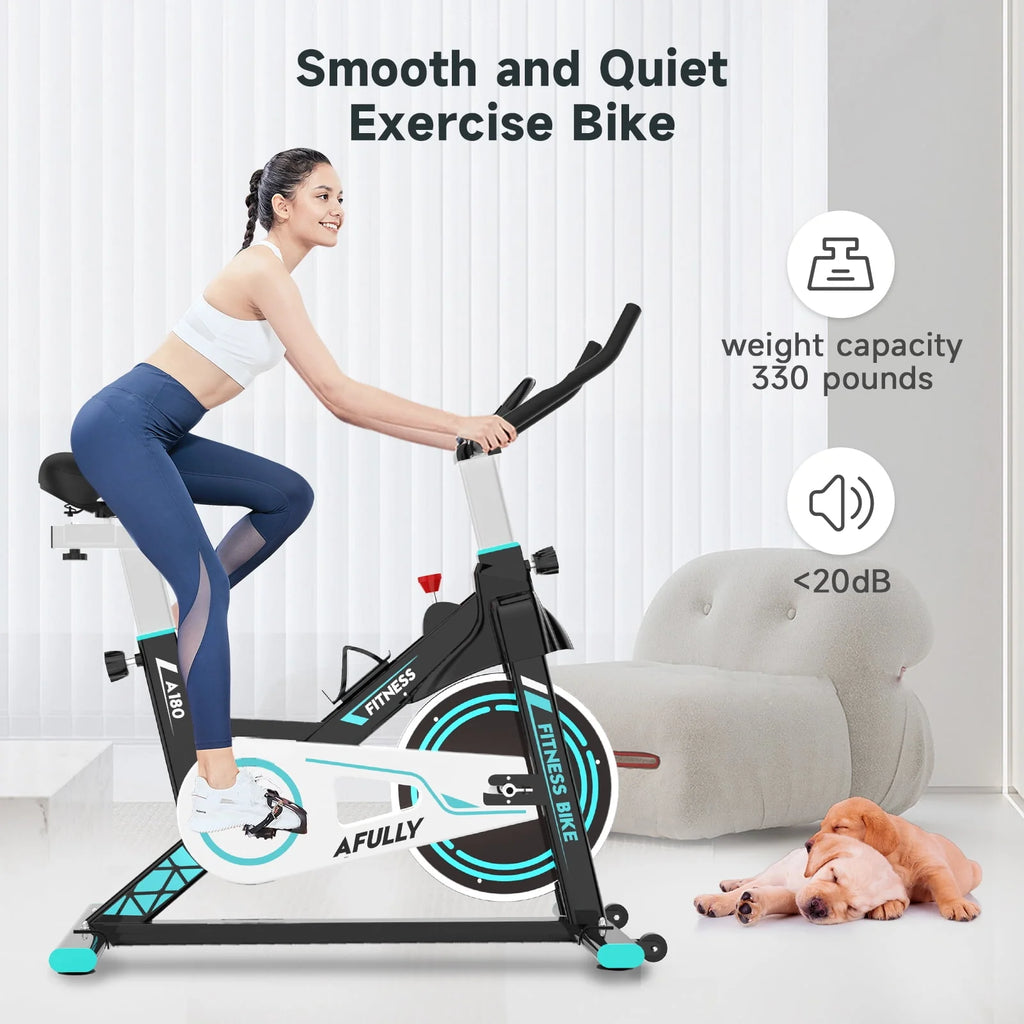 Indoor Cycling Exercise Bike 35 Lbs Flywheel X402405