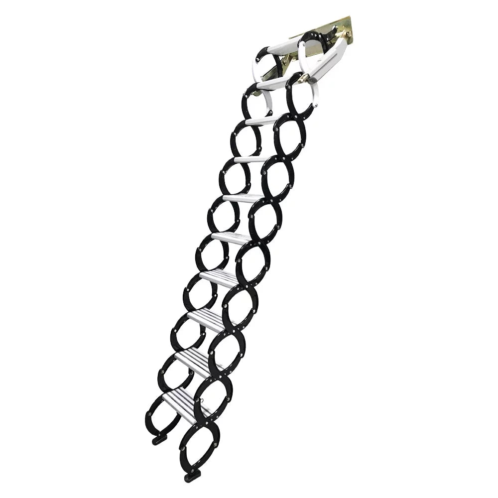 Wall Mounted Loft Ladder Black Y56947
