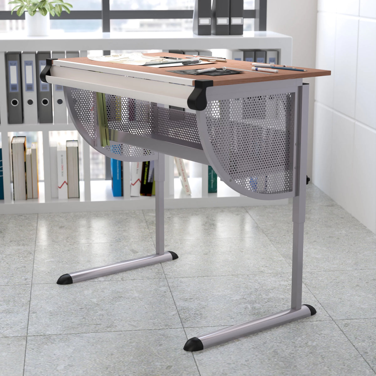 Adjustable Drawing and Drafting Table O1069