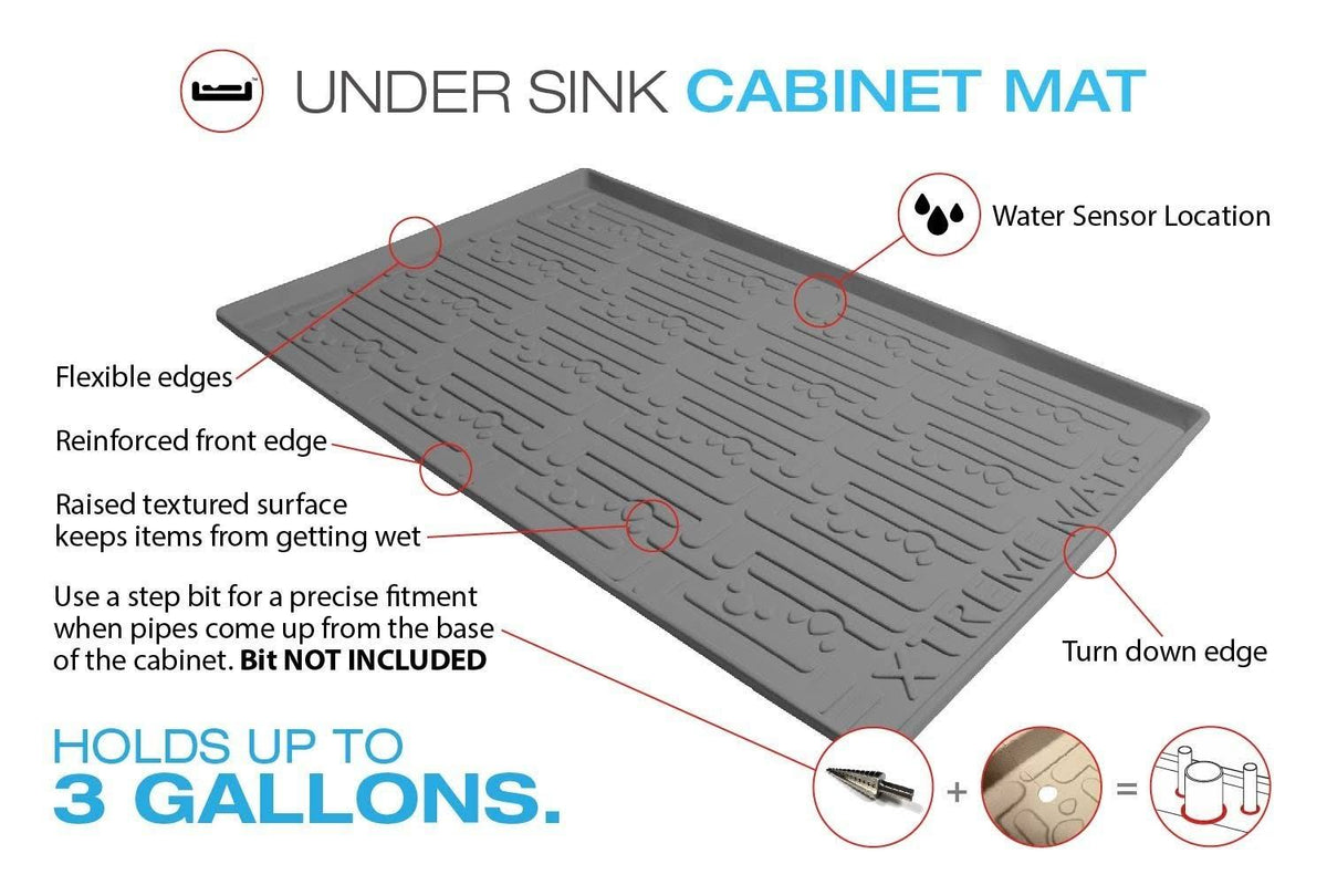 Under Sink Bathroom Cabinet Mat E857440