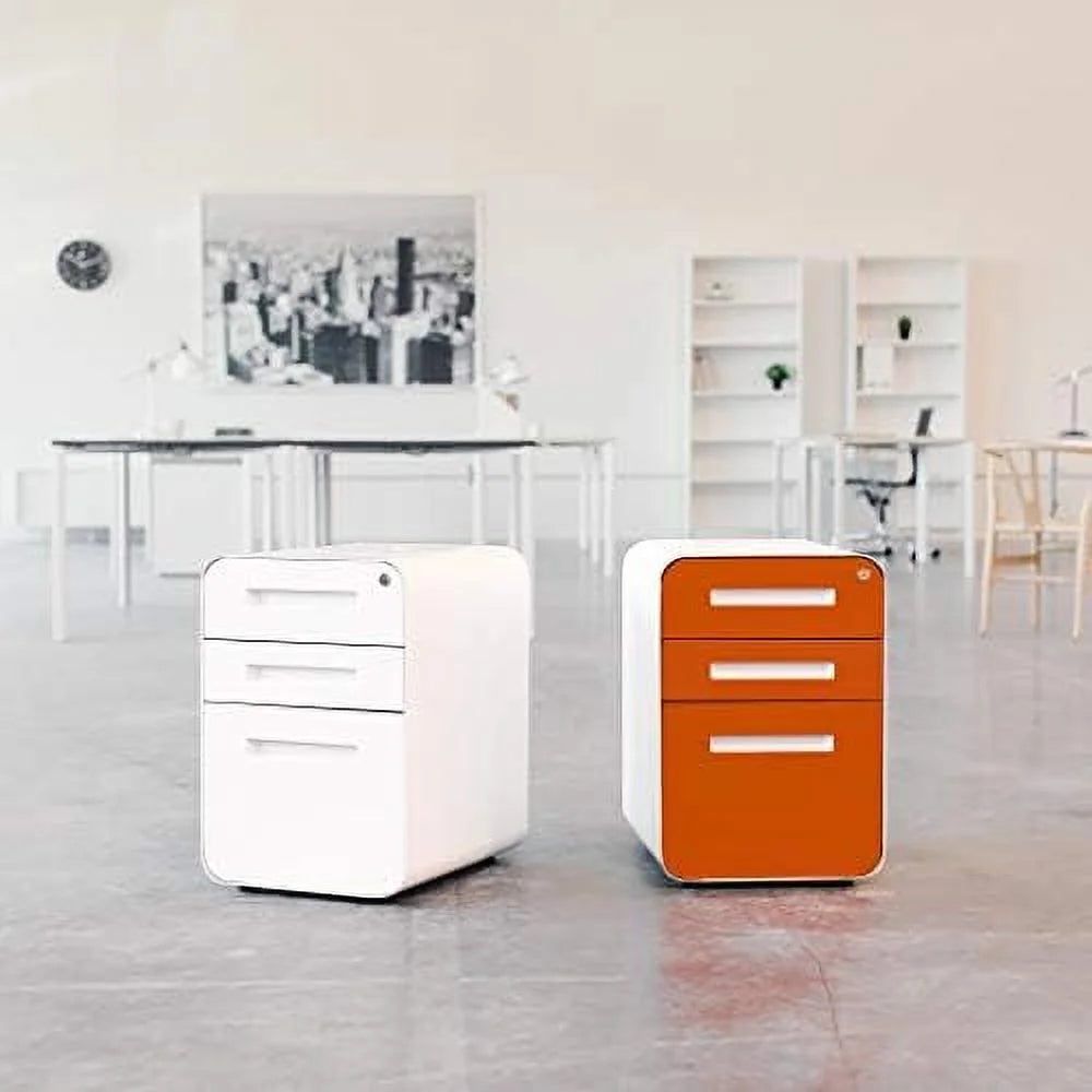 3 Drawer Metal File Cabinet with Lock Z793467