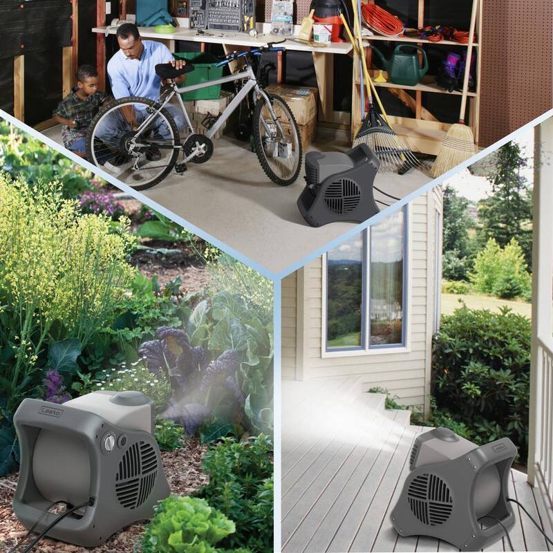 Tall Outdoor Misting Fan X89975