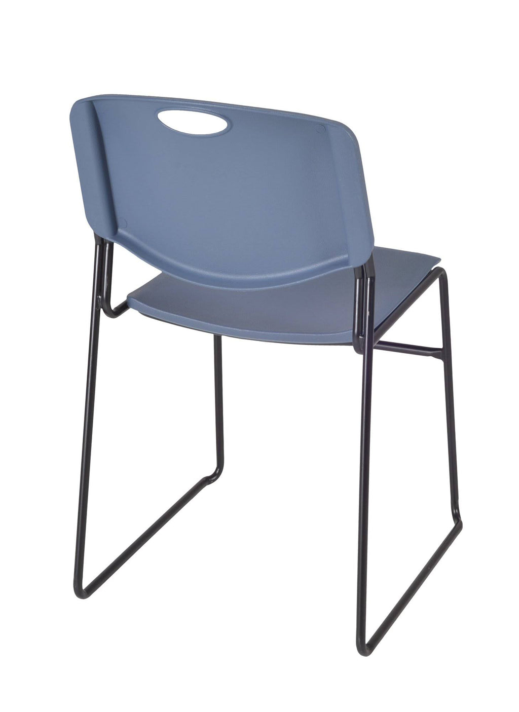48x22 Square Breakroom Table with 4 Stack Chairs K713963