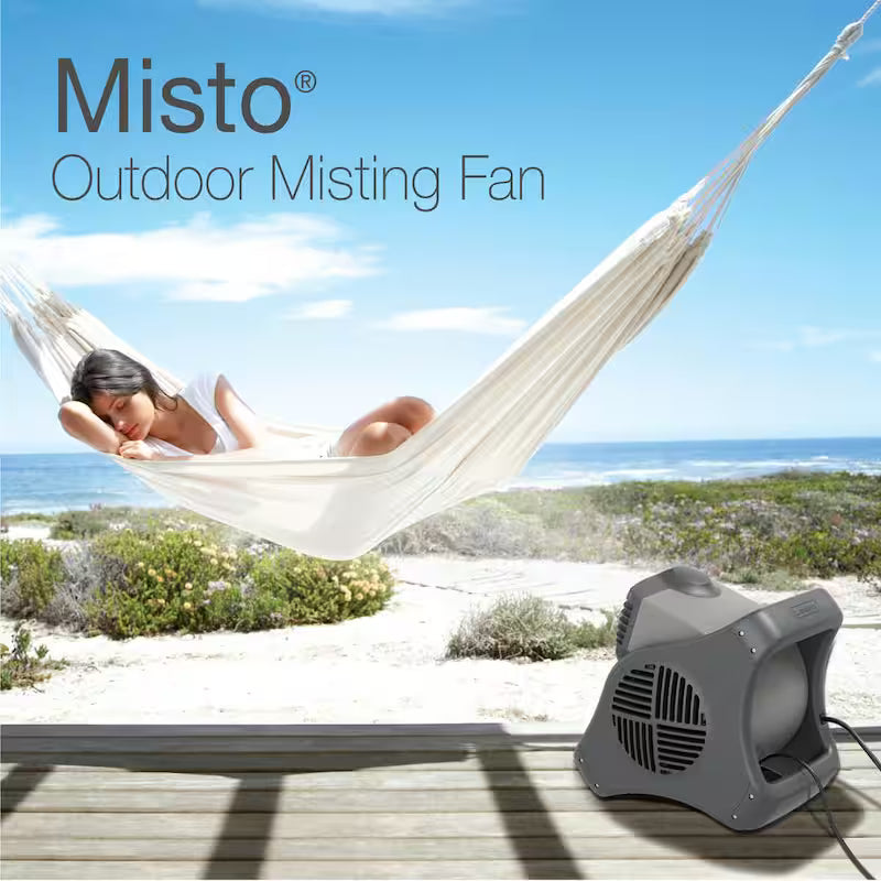 Tall Outdoor Misting Fan X89975