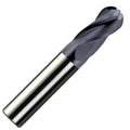 3/4x22 Shank 4 Flute Solid Carbide Ball End Mill L564