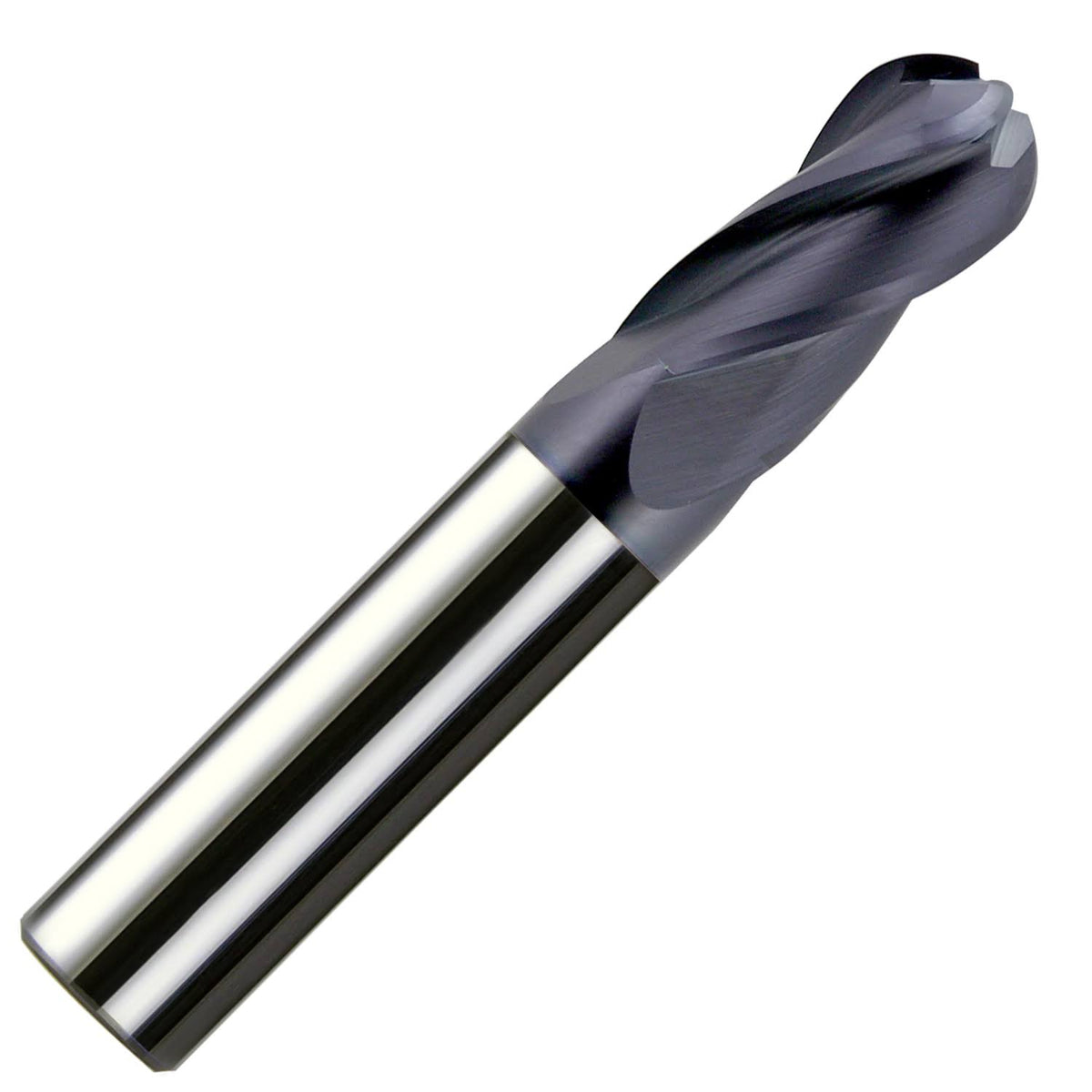 3/4x22 Shank 4 Flute Solid Carbide Ball End Mill L564