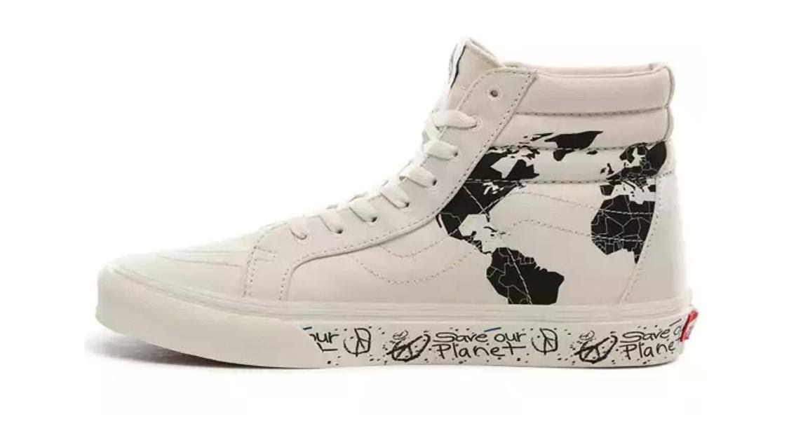 Classic White/Black Sk8-Hi Reissue Shoes N483