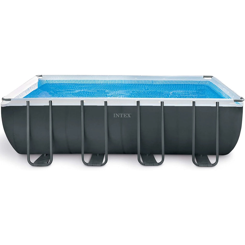 32' x 16' x 52 Rectangular Frame Swimming Pool with Pump L192192