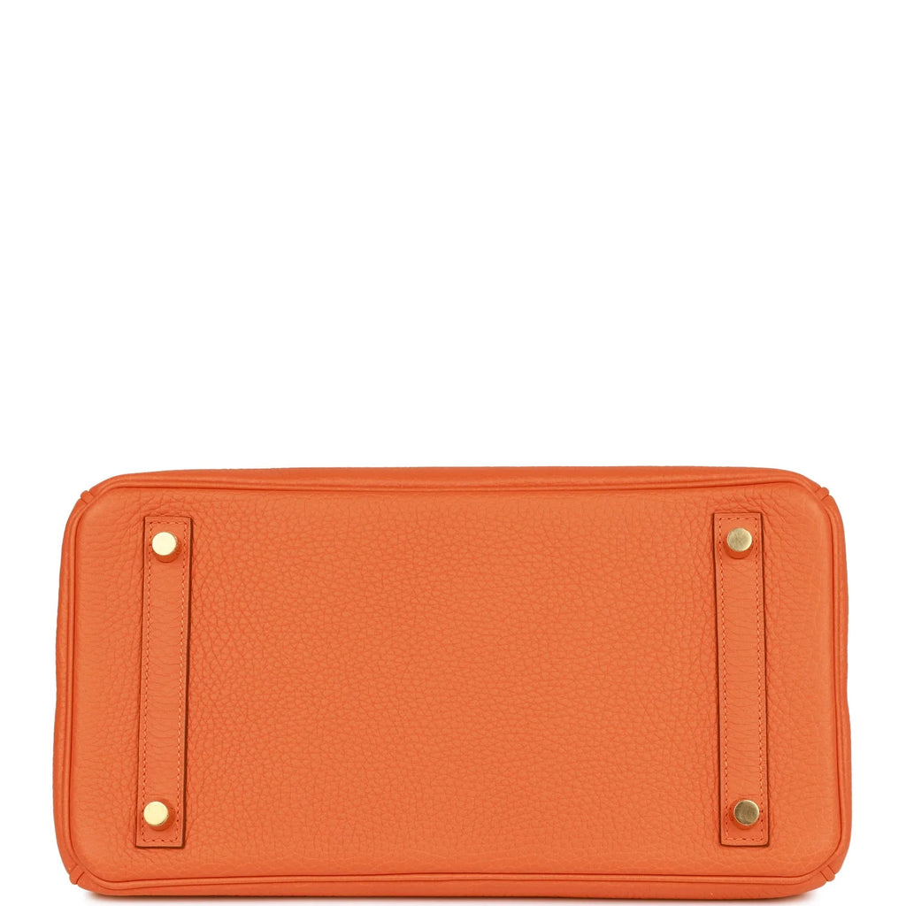 Orange Clemence Leather Handbag N762156