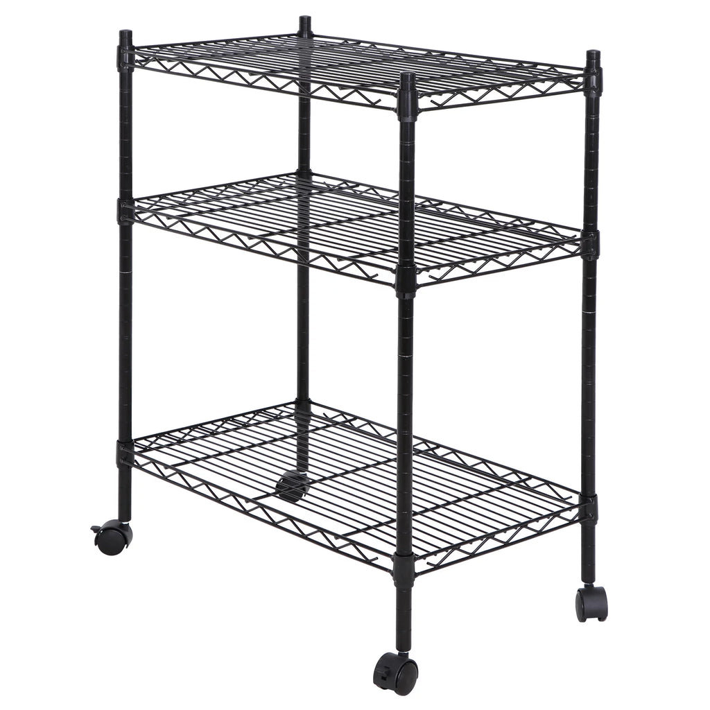 Rolling Kitchen Cart Black I555