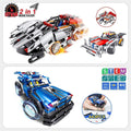STEM Remote Control Building Kits 2-in-1 Racing Car (326pcs) Bundle with 2-in-1 RC Car Kits (443pcs) Y187