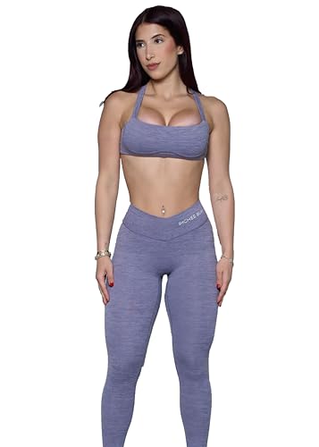 High Waisted Seamless Compression Scrunch Butt Leggings O572