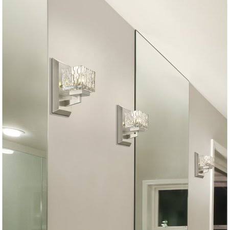 Brushed Nickel Armed Sconce X647