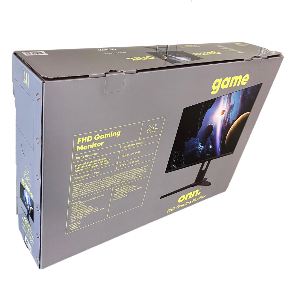 24" FHD 165hz 1ms Gaming Monitor, Black W86900