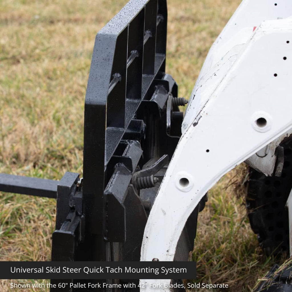 72-in Skid Steer Pallet Fork Frame Attachment, 5,500 LB Capacity S6733