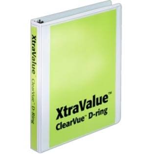 White 1 in Slant-D Ring Binder Q119