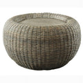 Brown Rattan Coffee Table Q22958