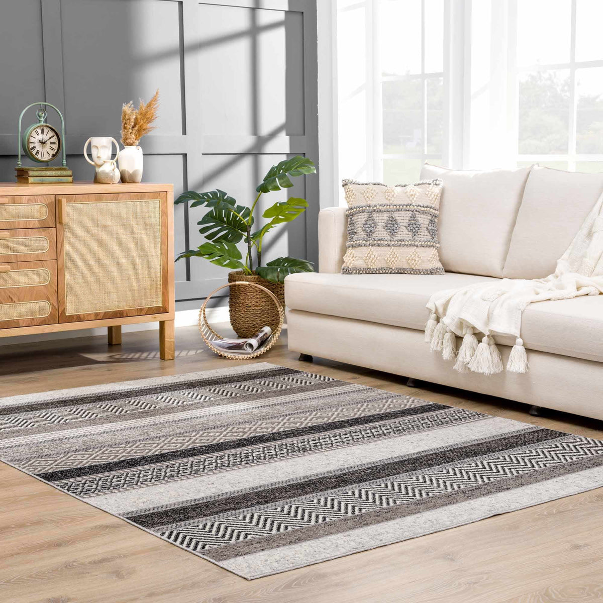 Machine Washable Area Rug E429569
