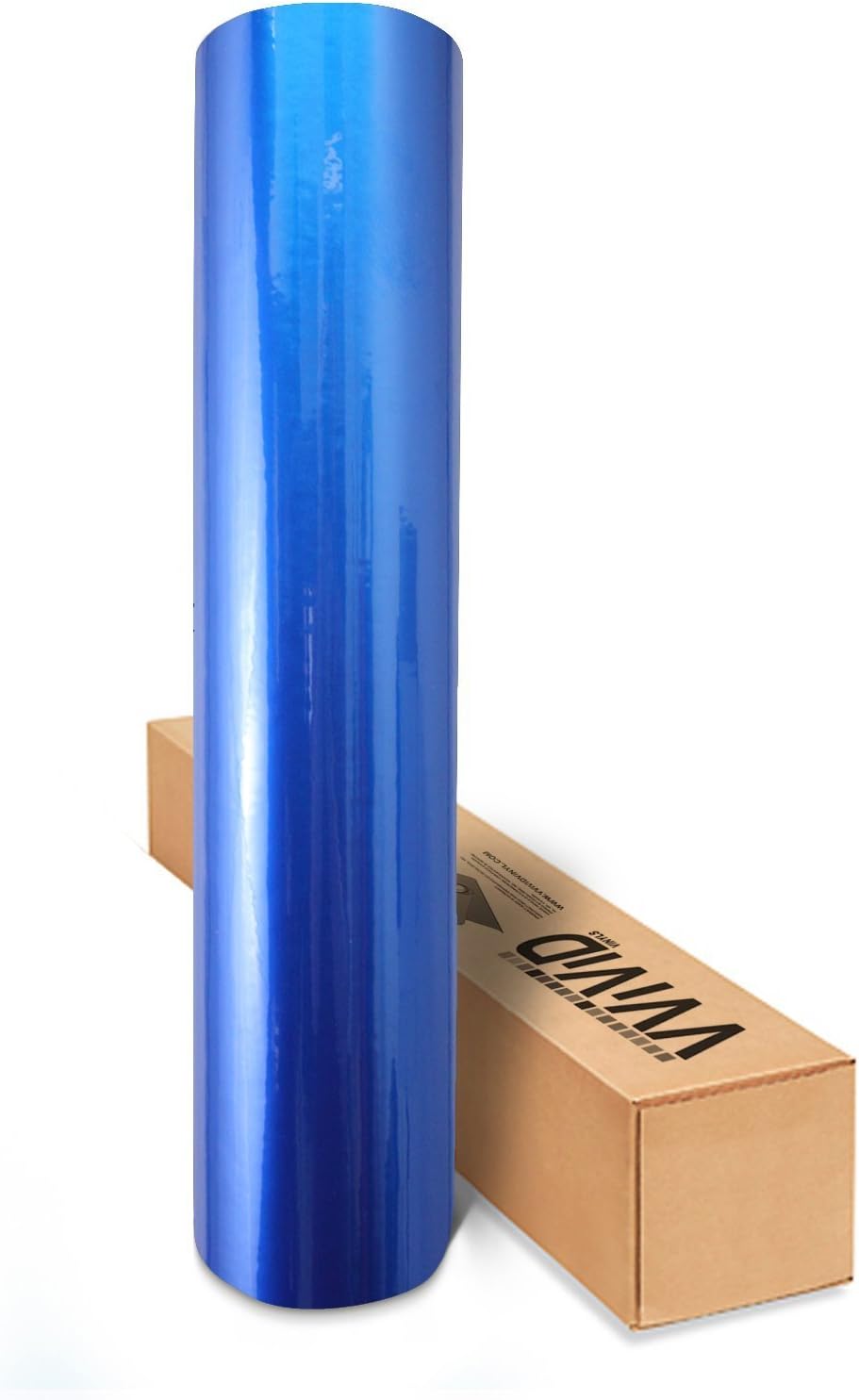 Dark Blue Gloss Vinyl Car Wrap Adhesive Film (6ft x 5ft) B2763