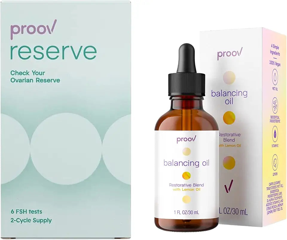 At-Home Ovarian Reserve Test Balancing Oil U19297