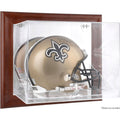 New Orleans Saints Wall Mounted Logo Helmet CASE J20344