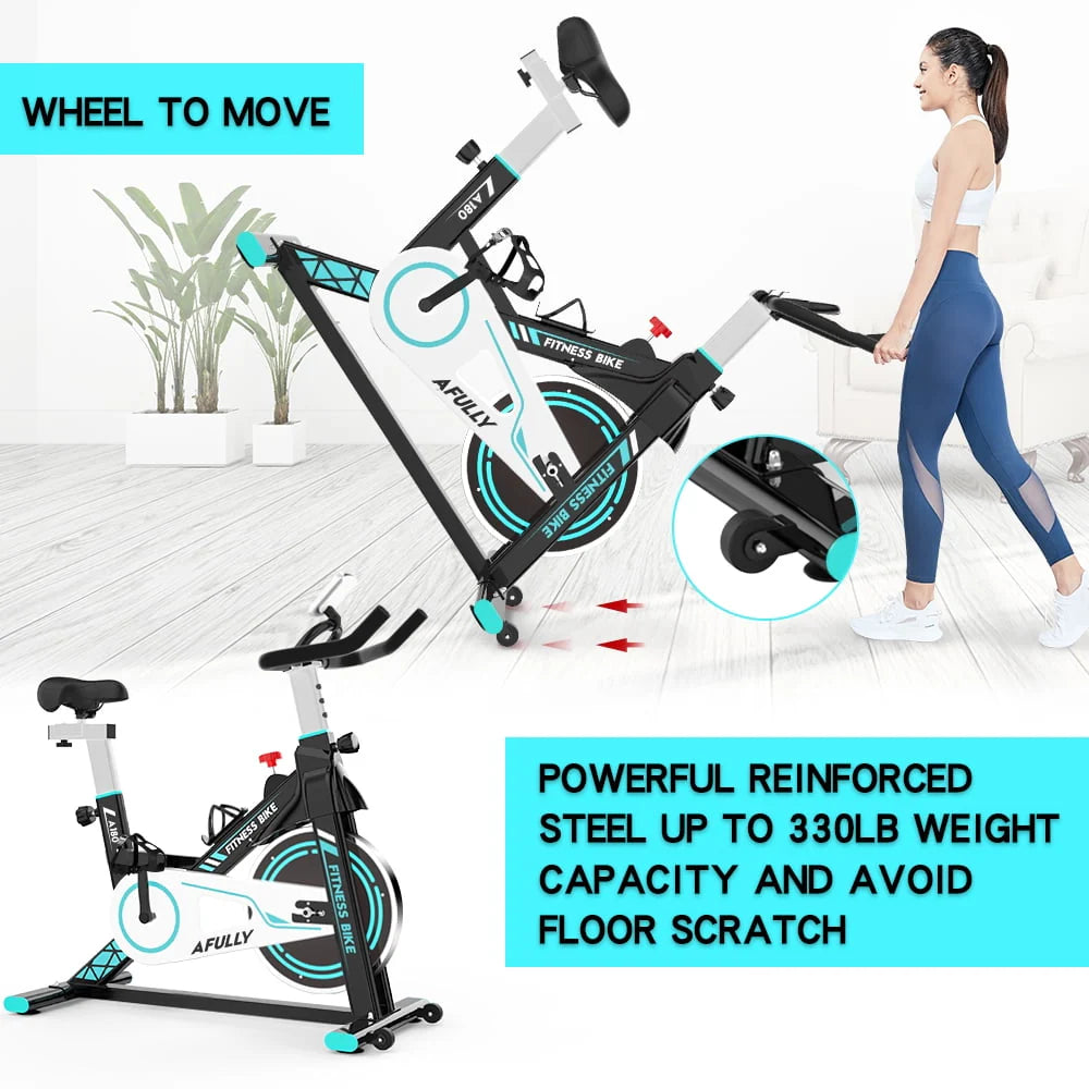 Indoor Cycling Exercise Bike 35 Lbs Flywheel X402405