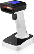 2 in 1 Wireless & Wired Barcode Scanner with Charging Base, Pack of 2 P192