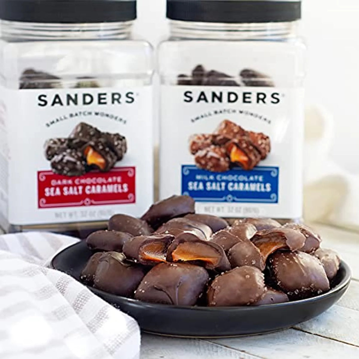32 Oz Dark Chocolate Sea Salt Caramels C621071