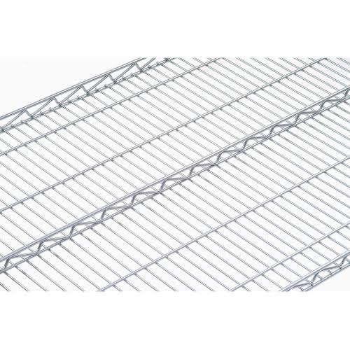 Silver Wire Shelving 30 x 18 x 74 in. D516