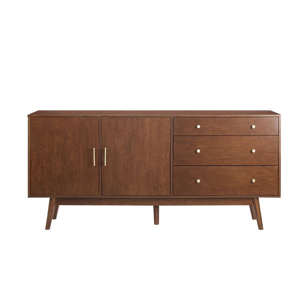 Walnut 3-Drawer and 2-Door Sideboard Z985100