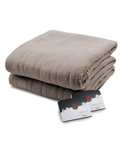 Queen Fawn Heated Blanket M881142
