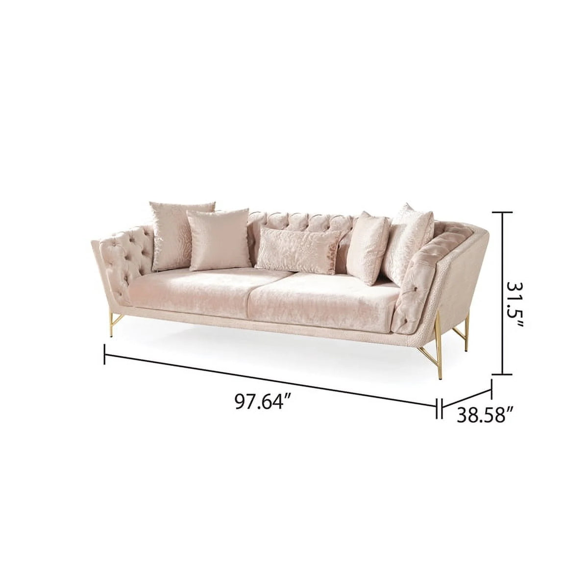 3 Pc Wood Living Room Set M152087