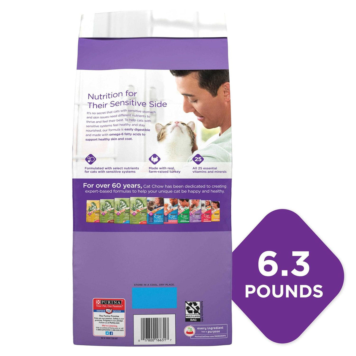 Gentle Dry Cat Food Z653