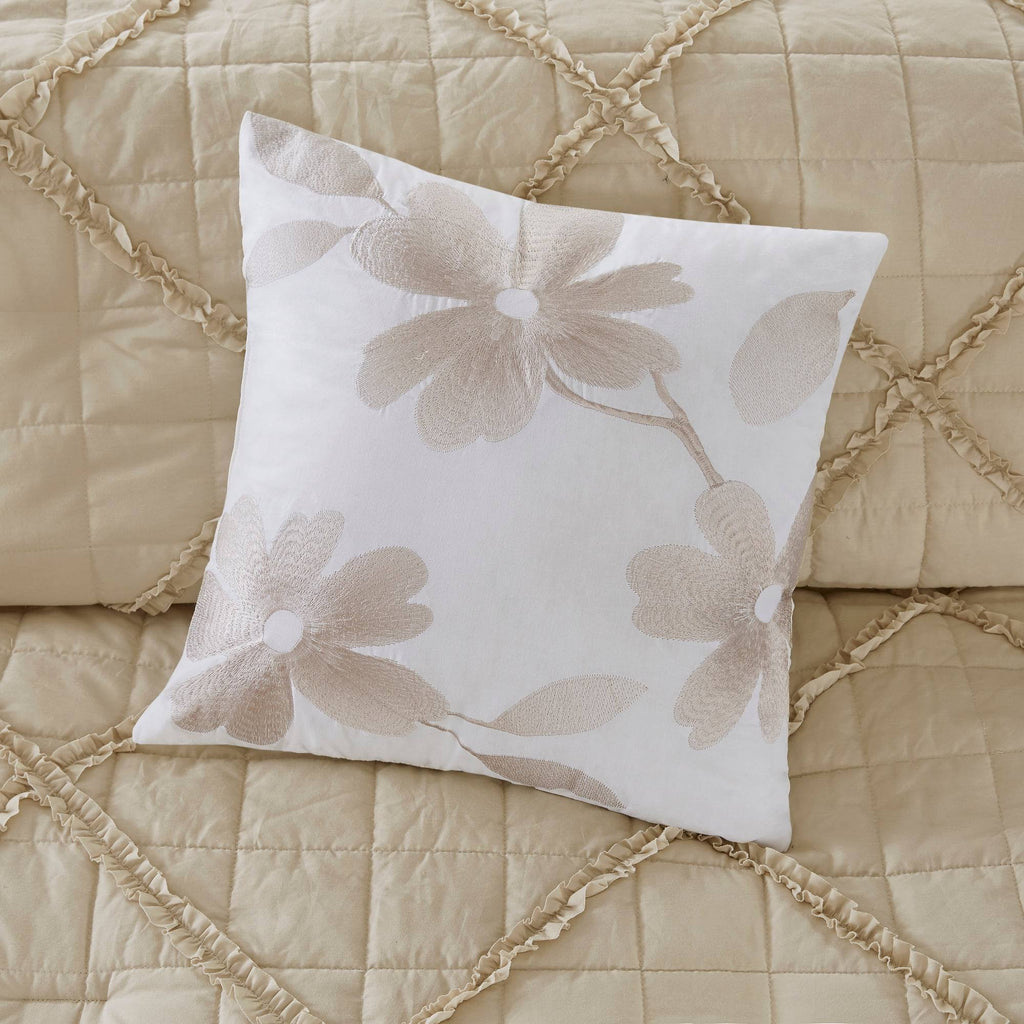 9 Piece Cotton Percale Queen Duvet Cover Set I6829