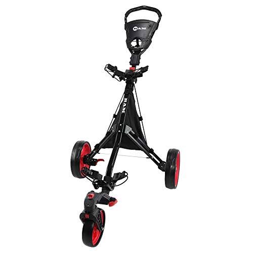 Golf Push Pull Cart with 360 Rotating Front Wheel R444