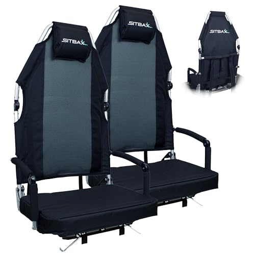 Padded Reclining Stadium Chair with Backpack Straps M42872