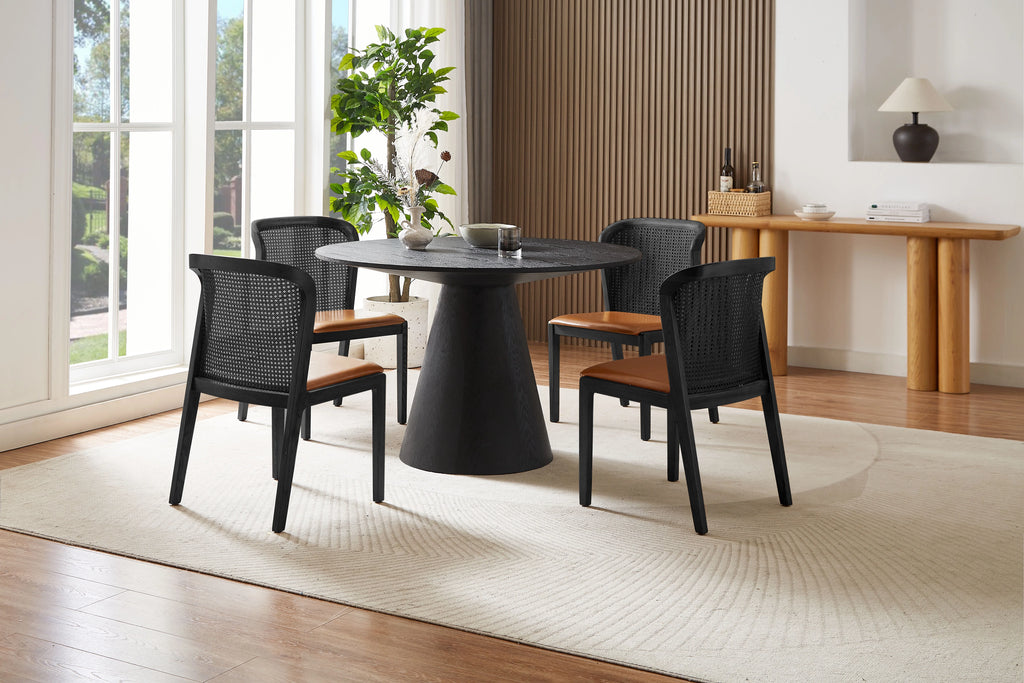 Black Round Dining Table B990728