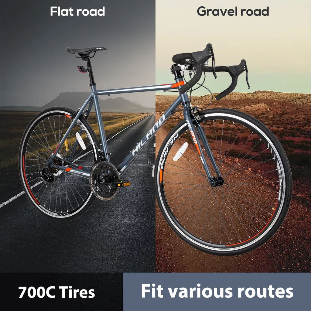 Aluminum 700C 14 speeds Road Bike V38980